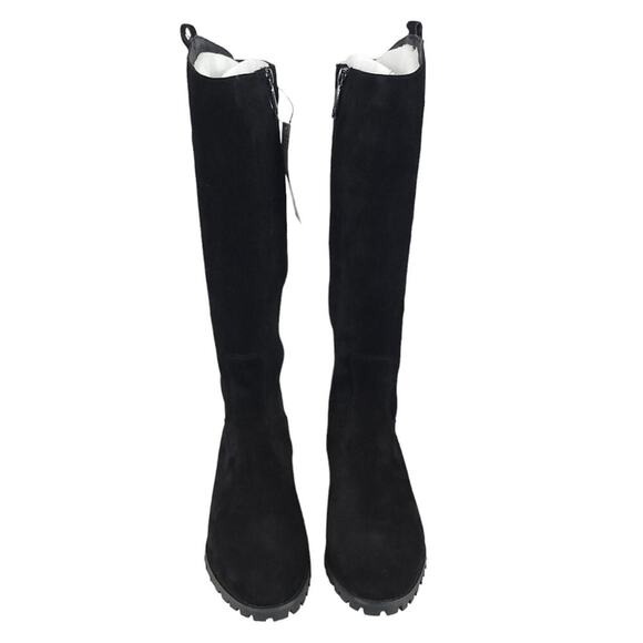 Blondo Pakita Tall Boots Black Suede Waterproof - Picture 3 of 16